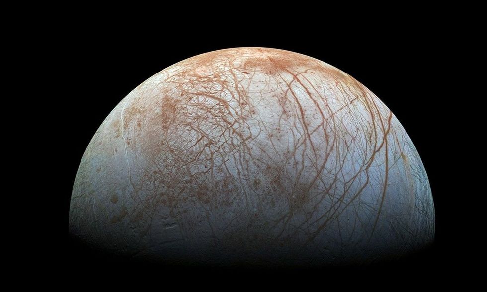 Jupiter's ice moon Europa