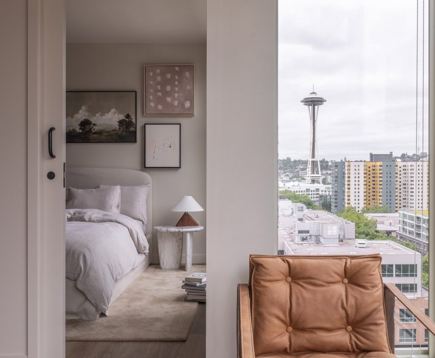 Apartment bedroom in Seattle