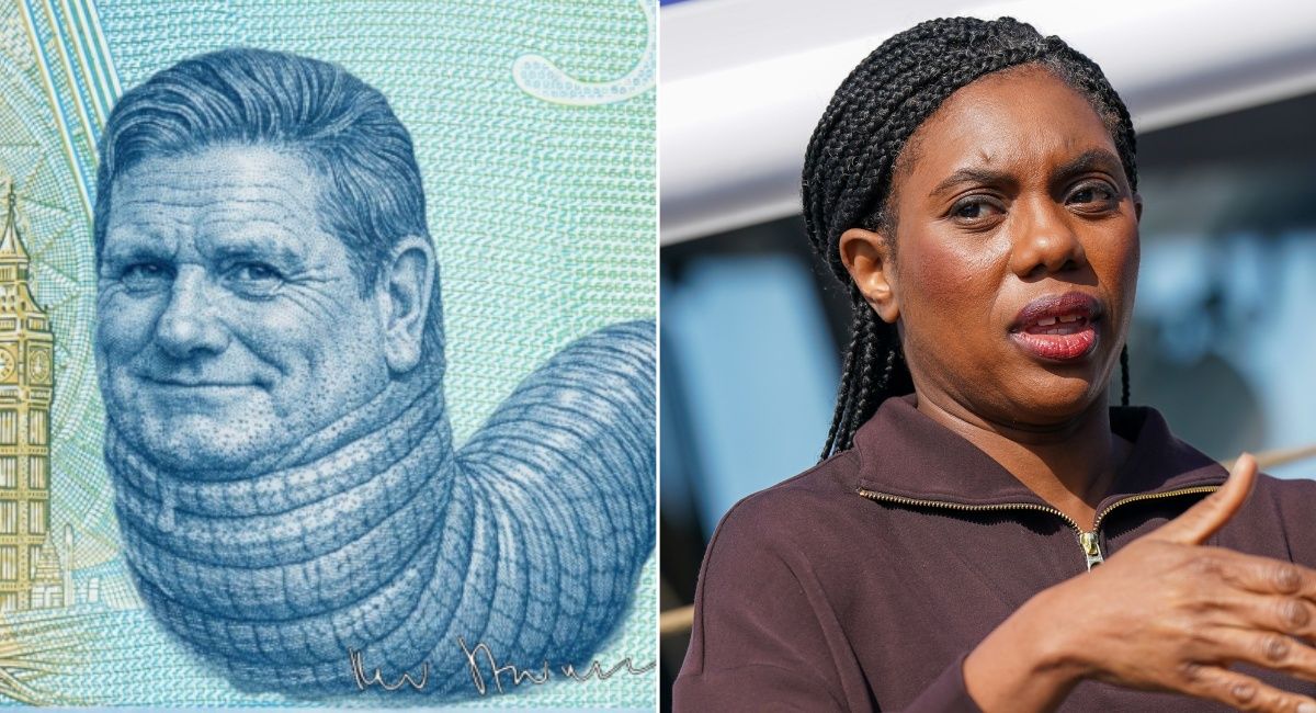 Tories slammed for depicting Keir Starmer as a worm amid banknote fury