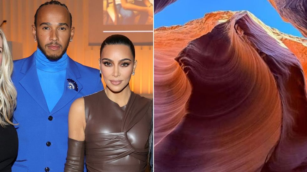 Kim Kardashian and Lewis Hamilton appear to be taking their romance to new heights after enjoying a luxurious escape across Utah and Arizona together