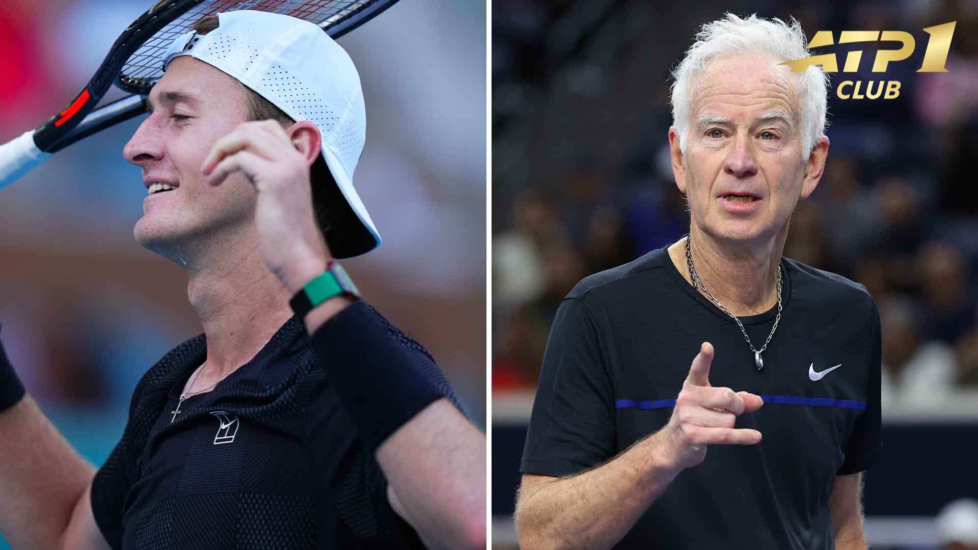Sebastian Korda credits John McEnroe's advice after defeating World No. 1 Carlos Alcaraz in Miami.