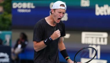 Sebastian Korda upsets Carlos Alcaraz after taking 'scenic route' in Miami | ATP Tour