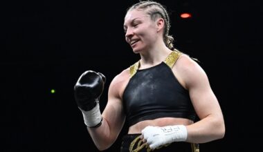 Lauren Price focused on Stephanie Aquino before turning to Claressa Shields