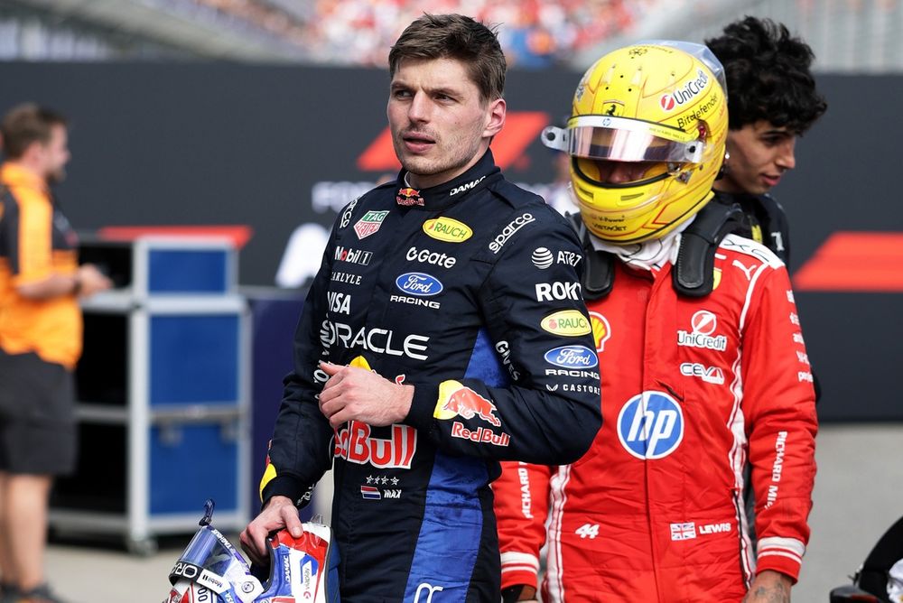 Lewis Hamilton, Ferrari, Max Verstappen, Red Bull Racing