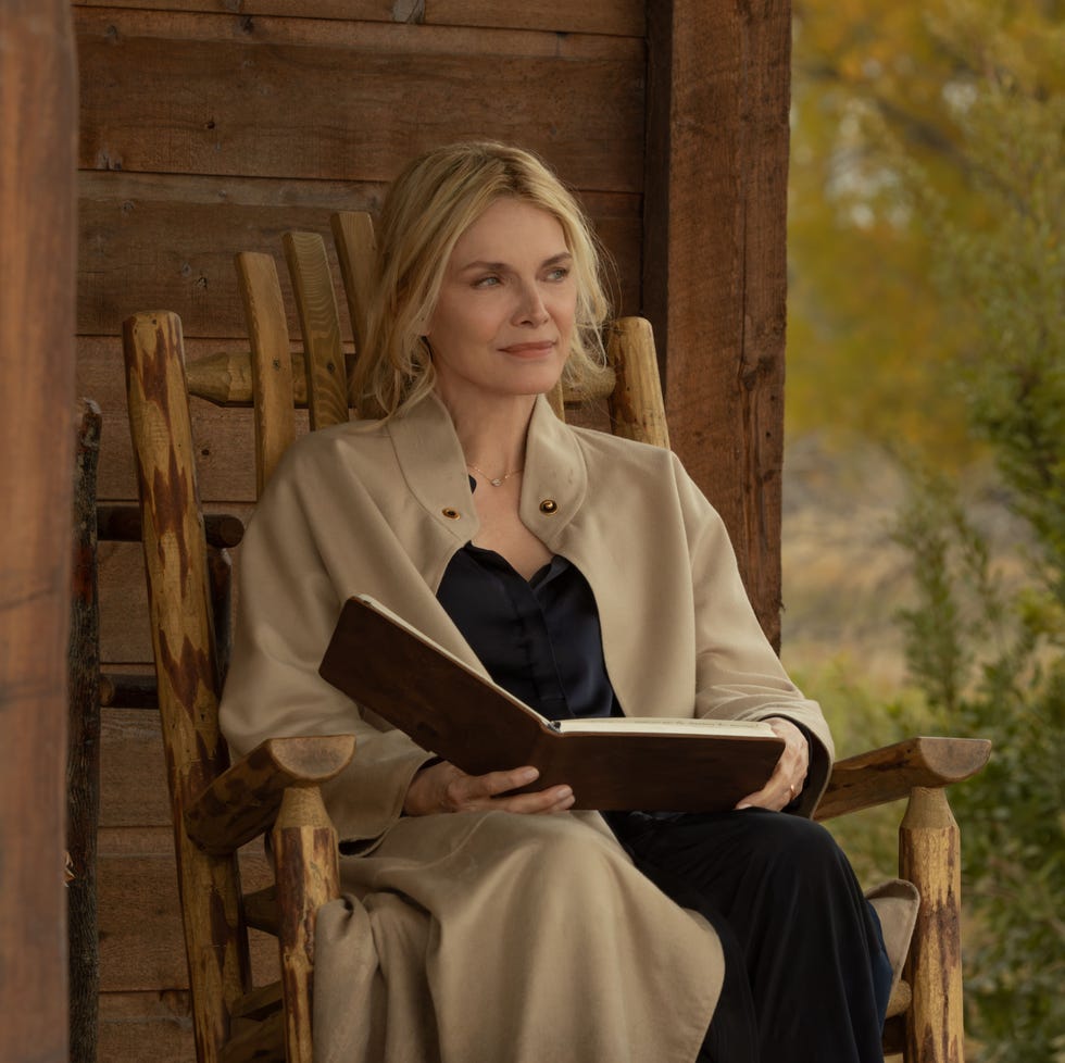 the madison: michelle pfeiffer as stacy clyburn in season 1, episode 4 of the paramount+ series the madison. photo cr: emerson miller /paramount + © 2026 viacom international inc.