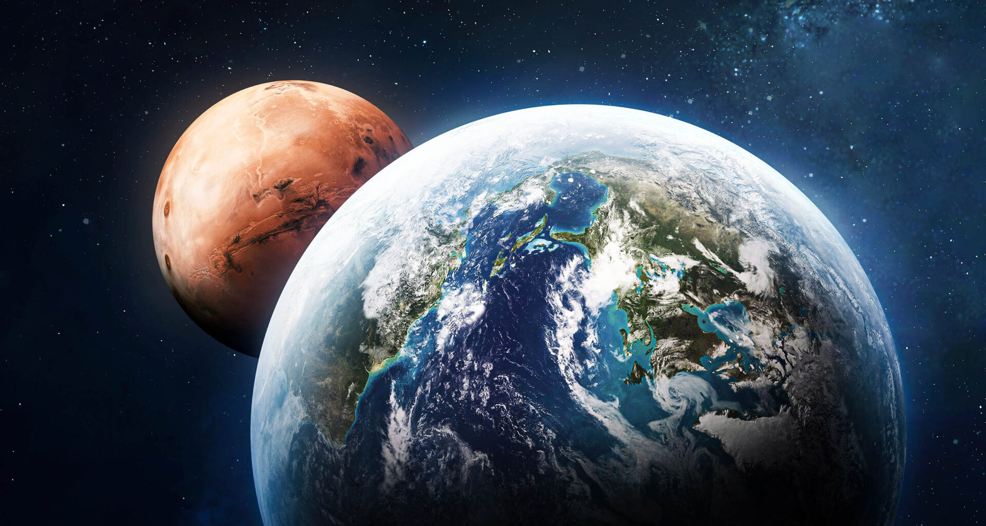 Mars seems to play a direct role in triggering ice ages on Earth