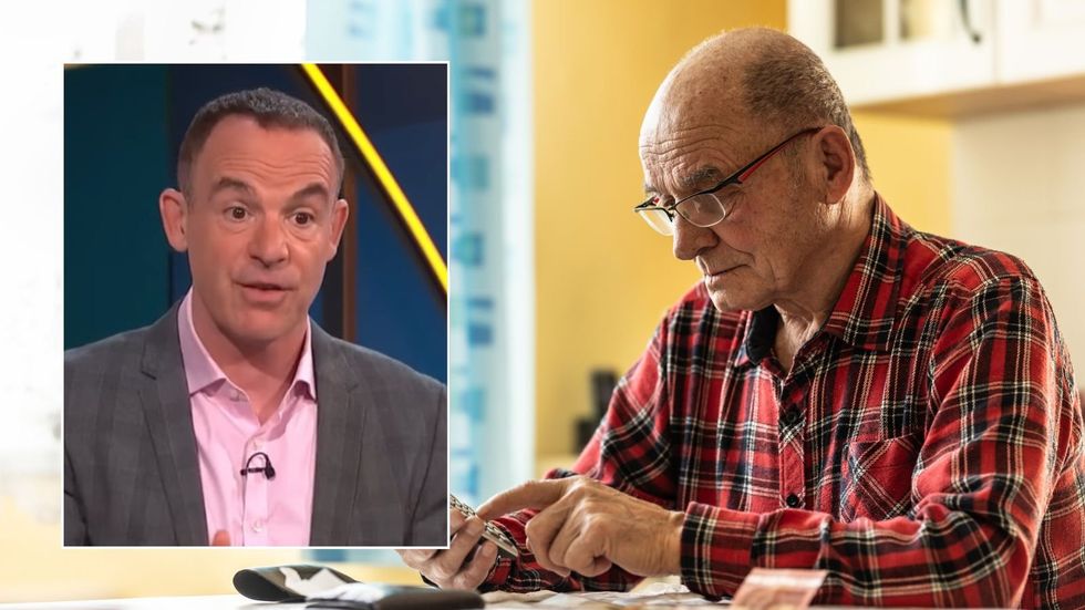 Martin Lewis and man on phone