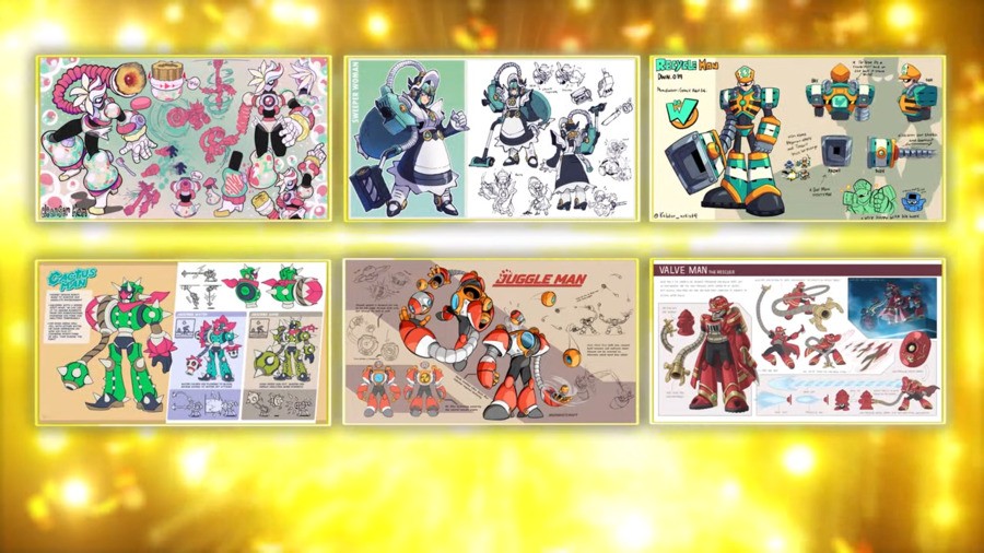 Mega Man Contest Designs