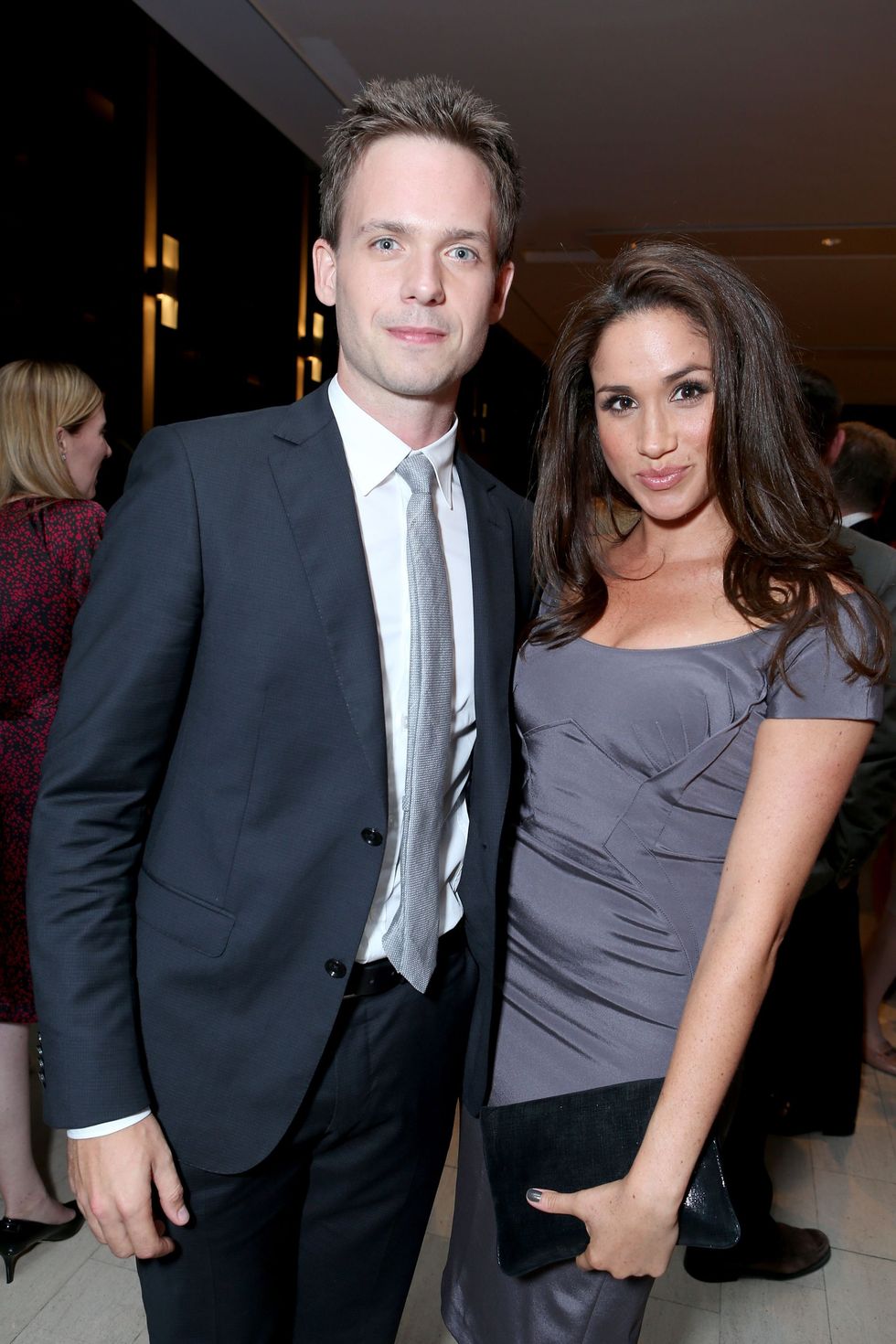 Meghan Markle and Patrick J. Adams