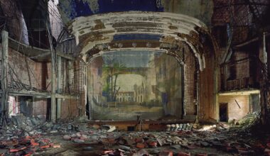 A historic theater that is falling apart