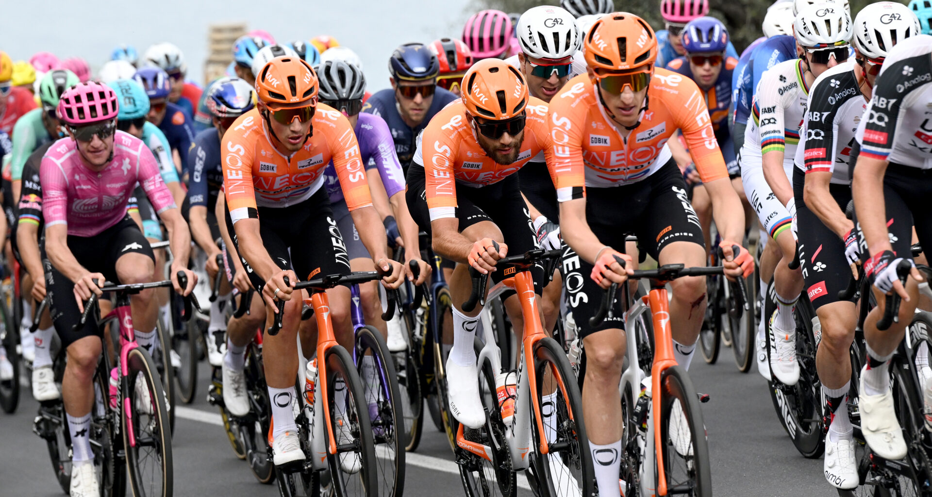 Ganna digs deep at Milano-Sanremo