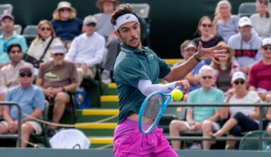 Lorenzo Musetti is 7-3 on the season, according to the Infosys ATP Win/Loss Index.