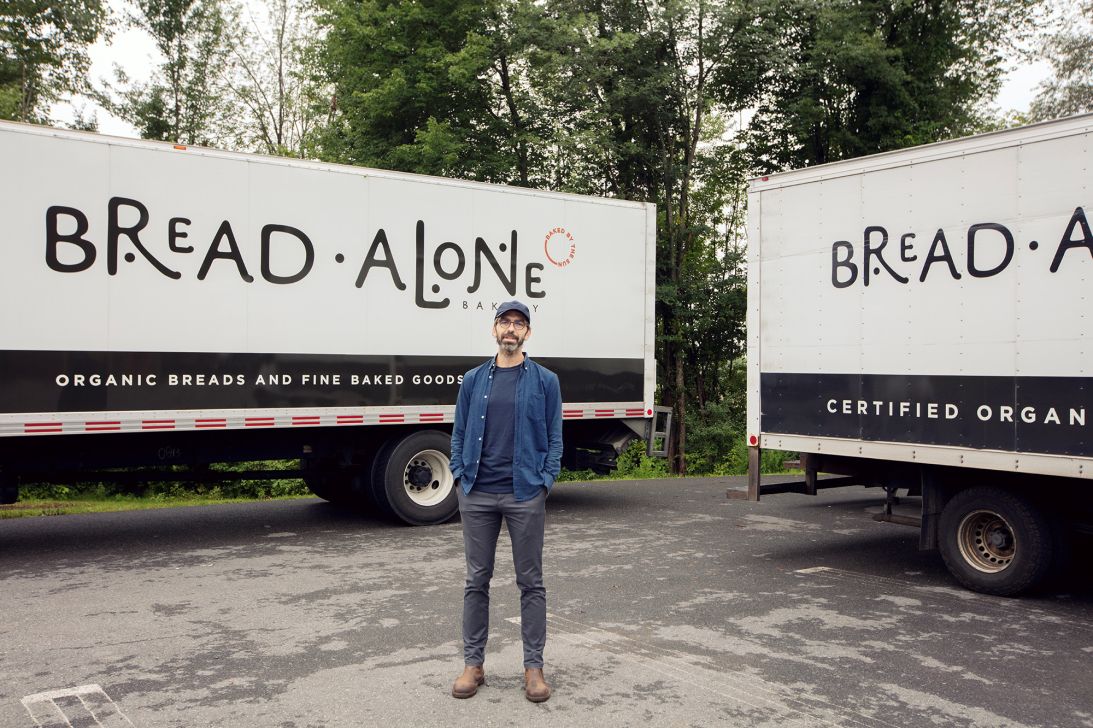 Nels Leader, CEO of Bread Alone Bakery.