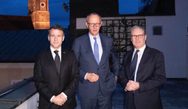 Merz, Macron and Starmer condemn Iranian counterattacks