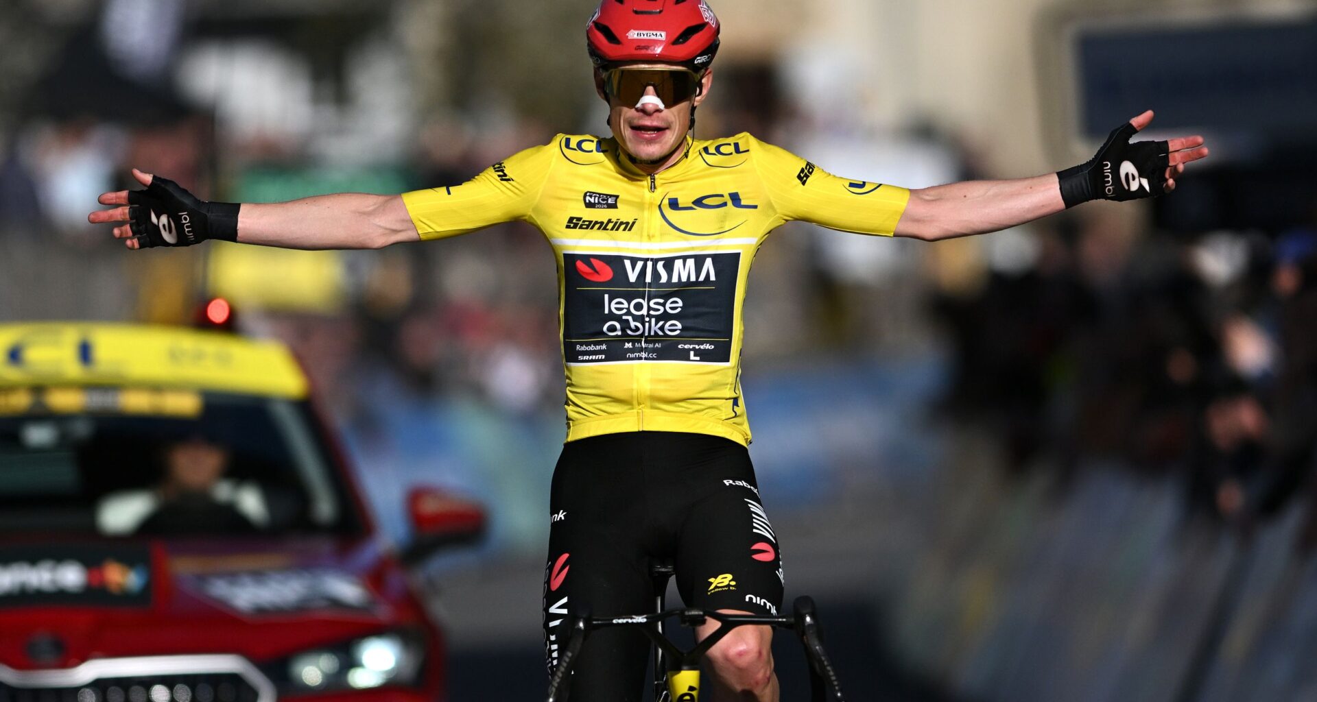 'Killer Jonas destroyed everybody' – Jonas Vingegaard doubles up with victory on stage 5 at Paris-Nice