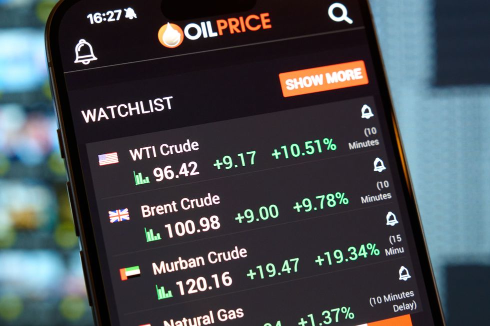 Oil prices surge