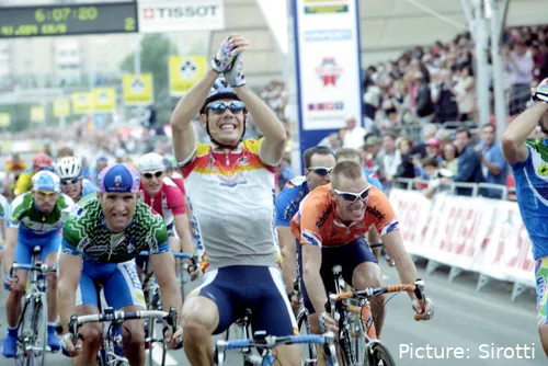 Óscar Freire, three-time world champion