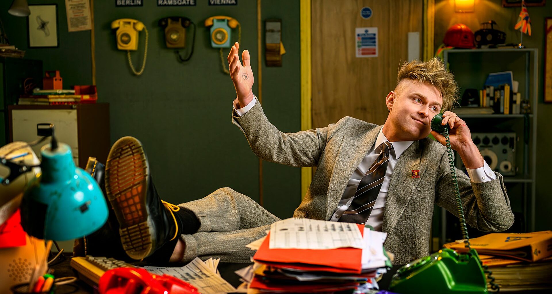 UK Eurovision 2026 song Eins, Zwei, Drei from LOOK MUM NO COMPUTER released