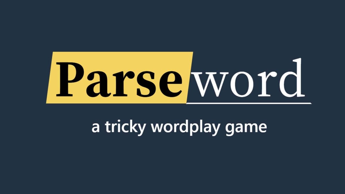 Wordle Creator's New Puzzle Game, Parseword, Out Now