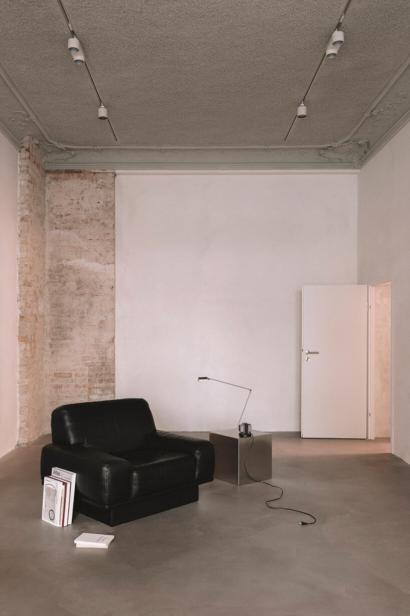 pink sculptural DJ booth by YONT studio sits inside hybrid record store in berlin - 11