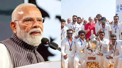 'A long wait of nearly seven decades': PM Modi hails J&K's historic Ranji Trophy win