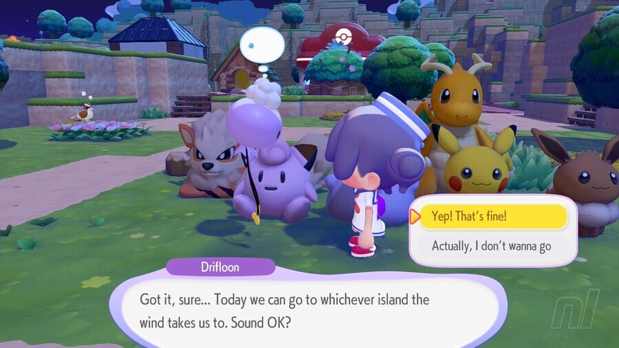 Pokémon Pokopia Drifloon Dream Island
