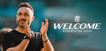 Roberto De Zerbi joins as Men’s Head Coach