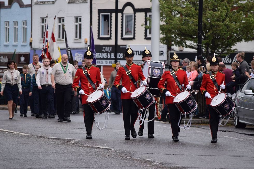 Romford St George's Day parade