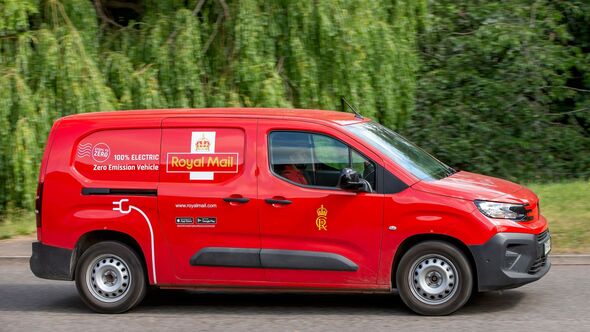 Royal Mail electric delivery van