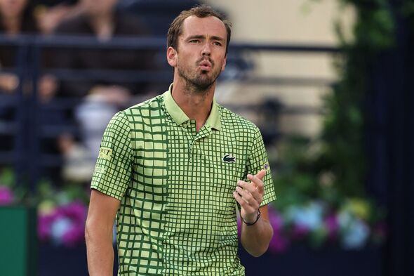 Daniil Medvedev has managed to escape Dubai with two other players Daniil Medvedev has managed to escape Dubai with two other players