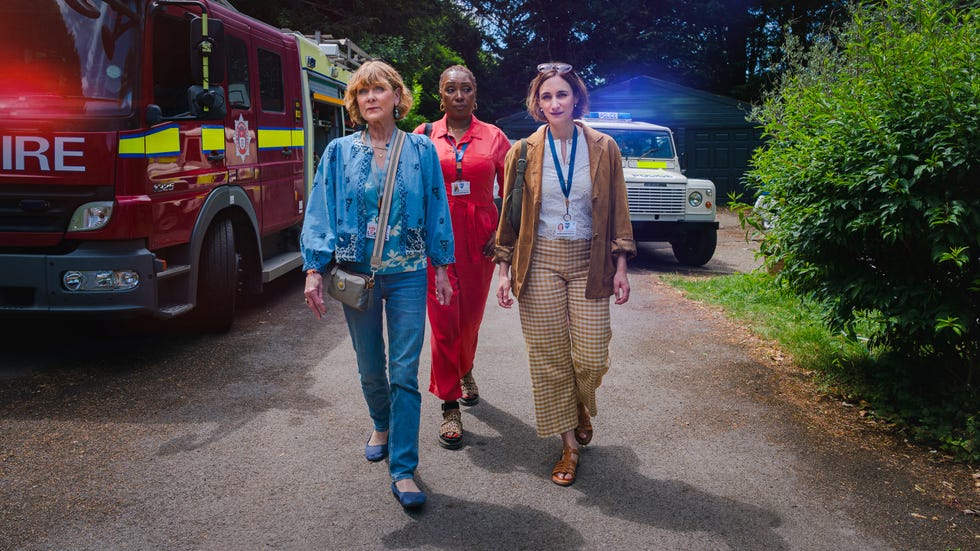 samantha bond, jo martin, cara horgan, the marlow murder club season 3