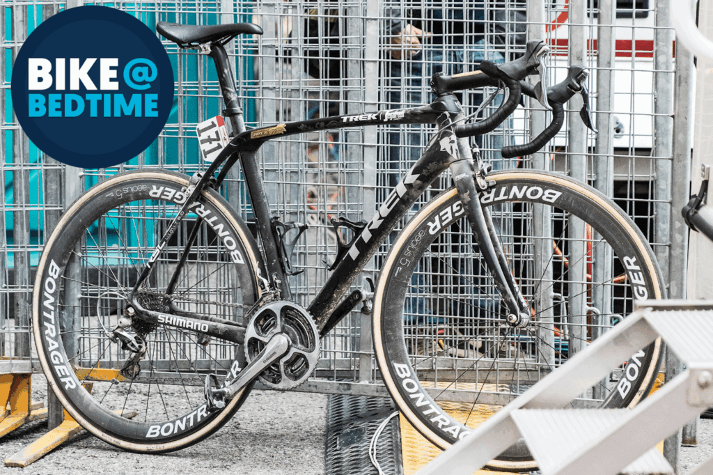 When rim brakes and mechanical shifting ruled Strade Bianche — the Trek Domane that Fabian Cancellara rode to victory in 2016 - Cycling News | Bike Reviews