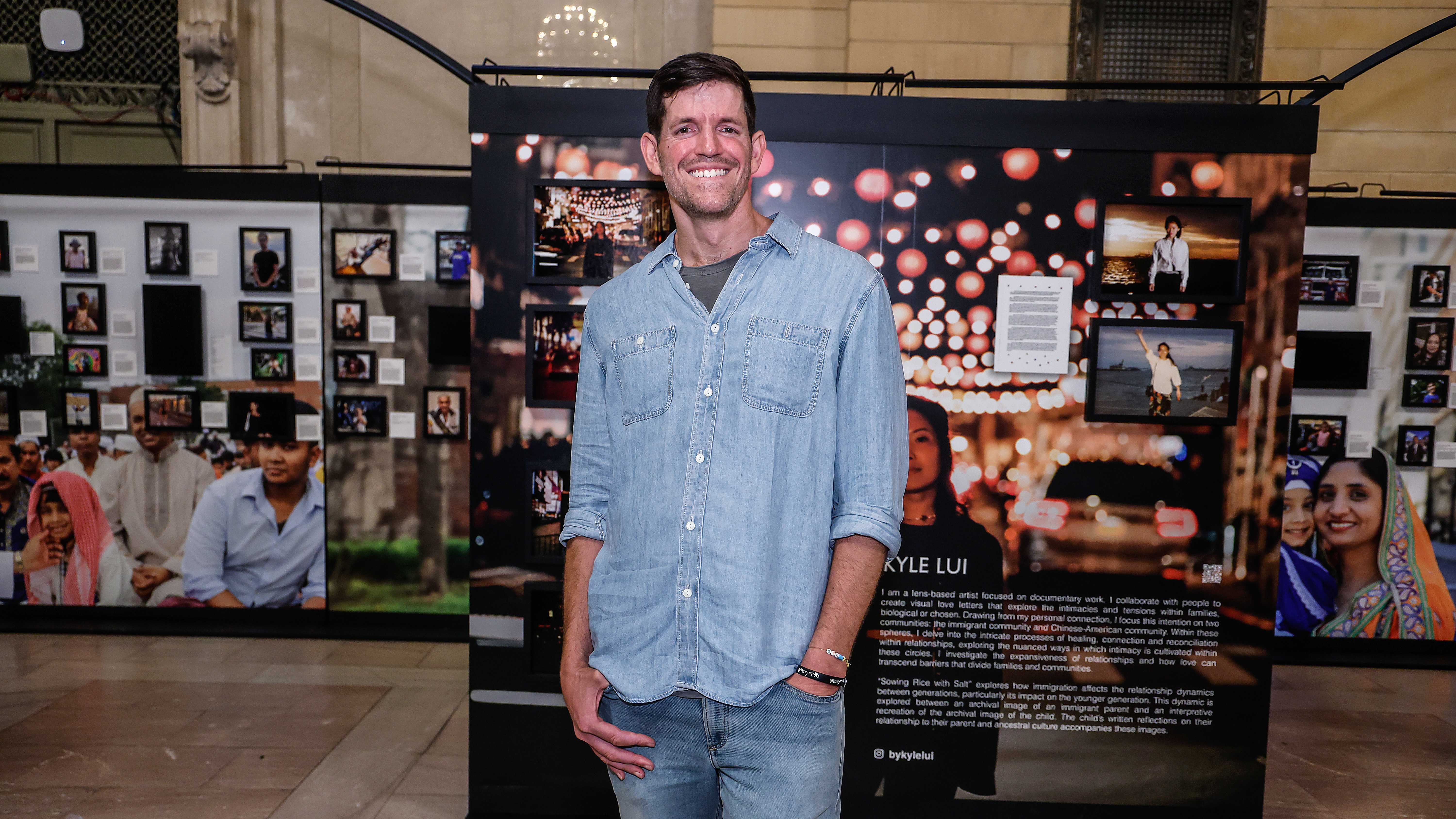 NEW YORK, NEW YORK - OCTOBER 05: Brandon Stanton attends Brandon Stanton's "Dear New York" press preview at Grand Central Station on October 05, 2025 in New York City. (Photo by John Lamparski/Getty Images)