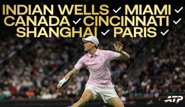 Jannik Sinner has won each of the hard-court ATP Masters 1000 events once.