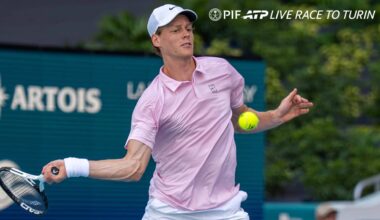 Jannik Sinner is the two-time defending champion at the Nitto ATP Finals.