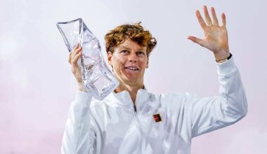 Jannik Sinner is the first man since Roger Federer in 2017 to complete the 'Sunshine Double'.