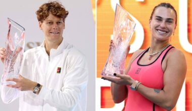 Jannik Sinner & Aryna Sabalenka each completed the 'Sunshine Double' with their respective title runs in Miami.