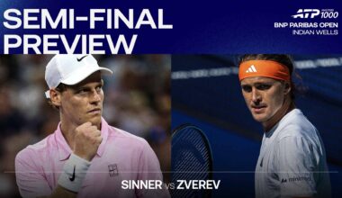 Jannik Sinner and Alexander Zverev will meet on Saturday in Indian Wells.