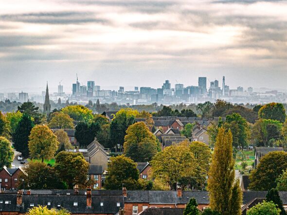 Skyline of Birmingham, England, UK Skyline of Birmingham, England, UK