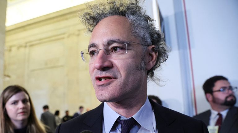 Palantir co-founder & CEO Alex Karp in 2023. File pic: Reuters