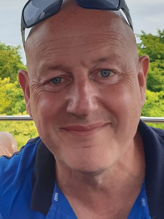 Jeff Blair, 55, was rushed to hospital after the incident on Tuesday. Pic: PA