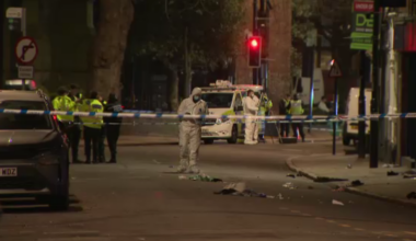 Derby: Man arrested on suspicion of attempted murder after 'multiple pedestrians' struck by car | UK News