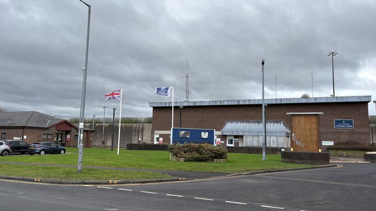 HMP Frankland in County Durham. 