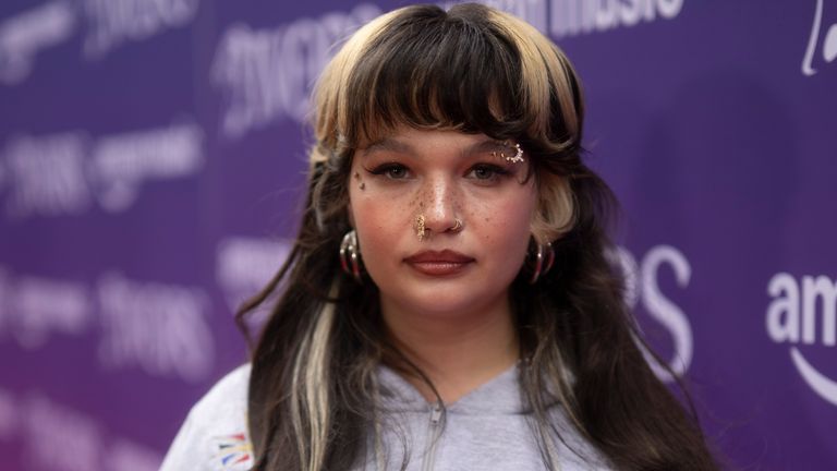 Lola Young at The Ivors in 2025. Pic: Ian Gavan/Hogan Media/Shutterstock/Ivors