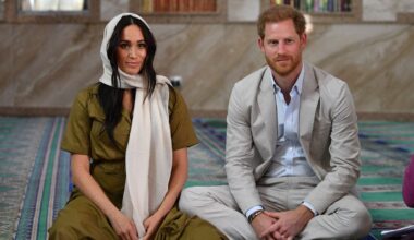 The Duke and Duchess of Sussex during a trip to Cape Town. Pic: Reuters