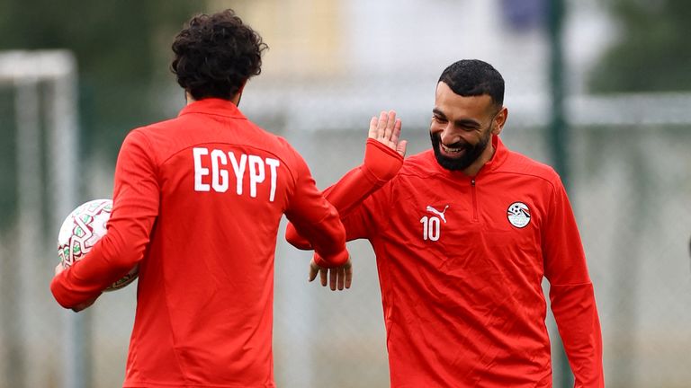 Mohamed Salah also captains Egypt's national team. Pic: Reuters