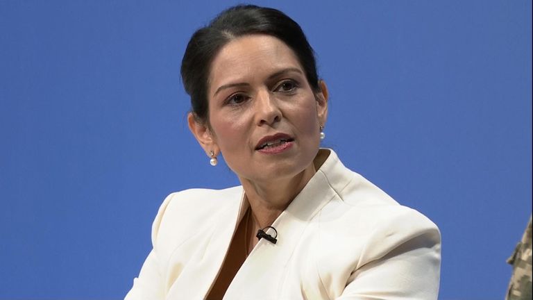 Priti Patel has criticised Prime Minister Sir Keir Starmer