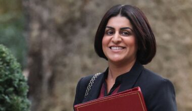 Shabana Mahmood has been home secretary since September. Pic: Reuters