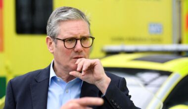 The PM says the strikes will threaten the NHS's recovery. Pic: Reuters