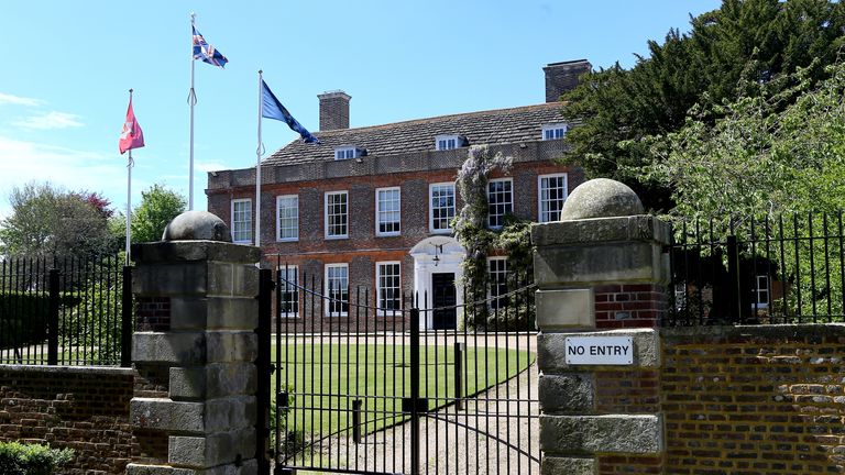 Sussex Police headquarters in Lewes, East Sussex. Pic: PA